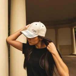 Арт. 4051 Кепка з візерунком на козирку coFEE Trendy для друку вашого логотипу